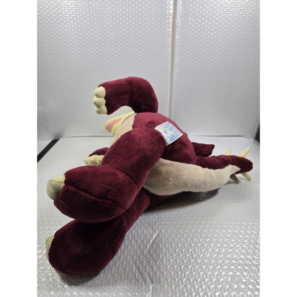 Build-a-Bear 17in Stegasaurus Dinosaur Maroon Retired - Picture 7 of 11